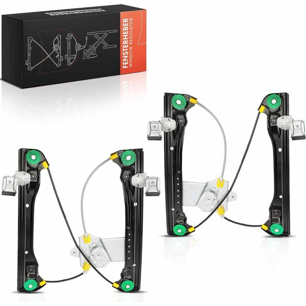 Frankberg 2X Regolatore Finestra Anteriore Sinistra Destra Per Chevrolet Cruze J300 J305 J308-image