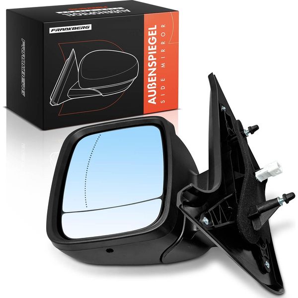 Frankberg 1X Specchio Esterno Sinistro Per Piattaforma/Telaio Opel Vivaro Combi Fiat Nissan Renault-image