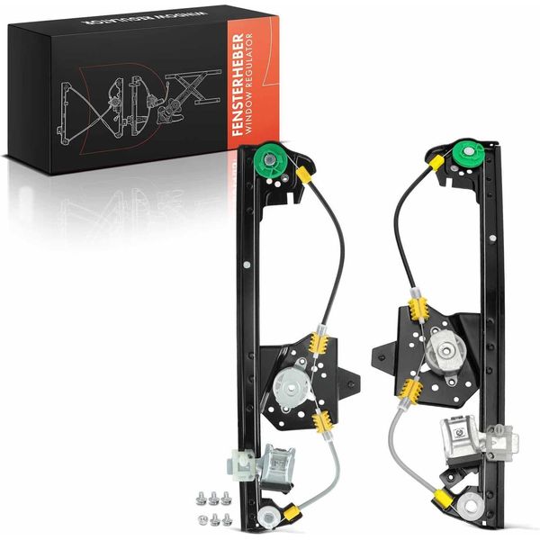 Frankberg 2X Regolatore Finestrino Posteriore Sinistro Destro Per Opel Astra K Sports Tourer 4/5-image