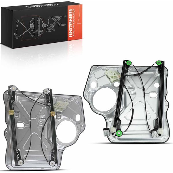 Frankberg 2X Regolatore Finestrino Anteriore Sinistro Destro Per Vw Transporter T5 7E 7H-image