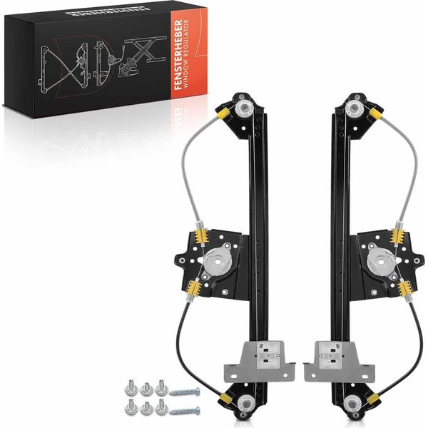 Frankberg 2X Regolatore Del Finestrino Anteriore Sinistro Destro Per Renault Captur H5 Hatchback-image
