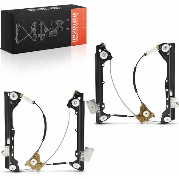 Frankberg 2X Regolatore Finestra Anteriore Sinistra Destra Per Bmw Serie 3 Cabrio E93 E92-image