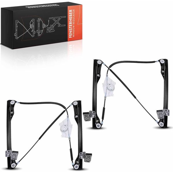 Frankberg 2X Regolatore Finestra Anteriore Sinistra Destra Per Vw Golf Iv 1K1 1.8L 1.9L-image
