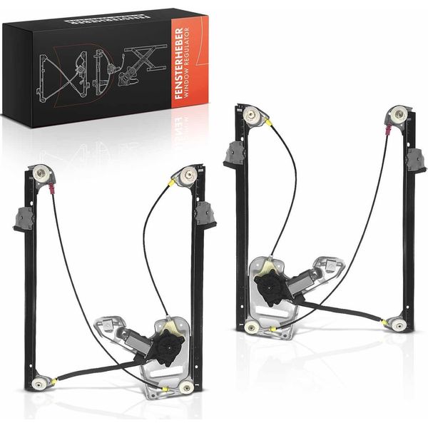 Frankberg 2X Regolatore Del Finestrino Anteriore Sinistro Destro Per Land Rover Range-image