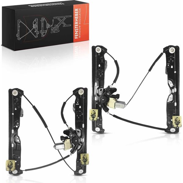 Frankberg 2X Regolatore Finestra Anteriore Sinistra Destra Per Jaguar Xf X260 2015-2024 3.0L-image
