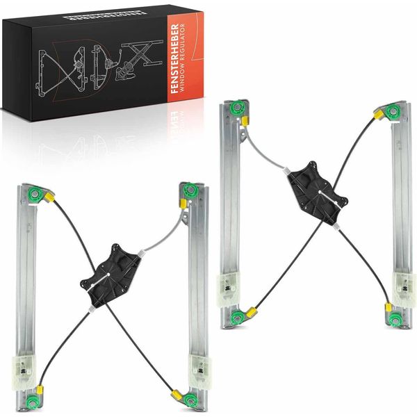 Frankberg 2X Regolatore Finestrino Anteriore Sinistro Destro Per Seat Ibiza V KJ1 Kjg 1.6L-image