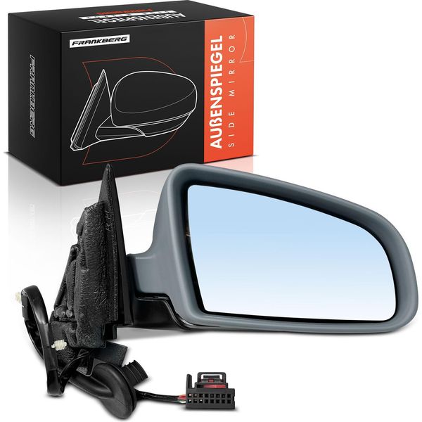 Frankberg 1X Specchio Esterno Destro Per Audi A3 8P1 1.4L 1.6L 1.8L 1.9L 2.0L 3.2L 2003-2008-image