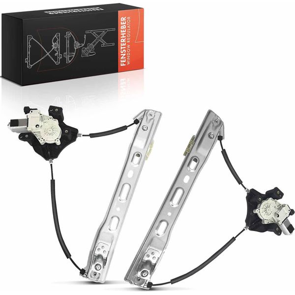 Frankberg 2X Regolatore Del Finestrino Anteriore Sinistro Destro Per Ford Tourneo Transit Connect-image