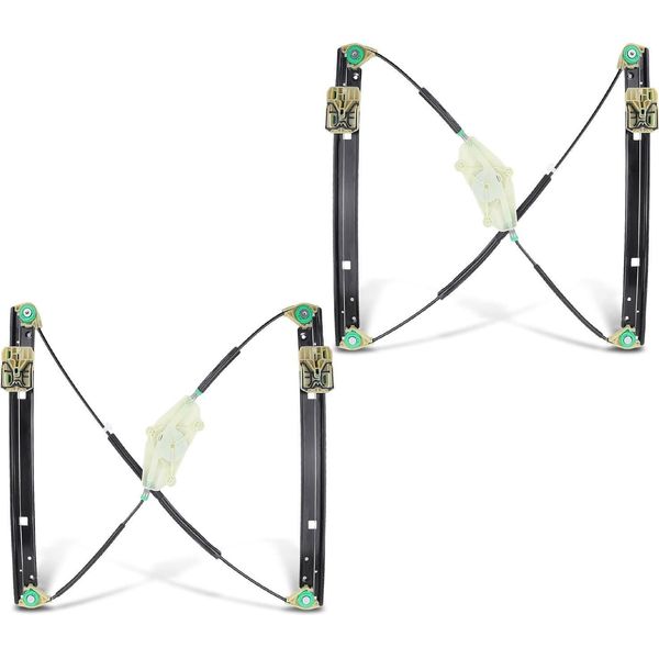 Frankberg 2X Regolatore Finestrino Posteriore Sinistro Destro Per Audi A8 4H2 4H8 4HC 4HL-image