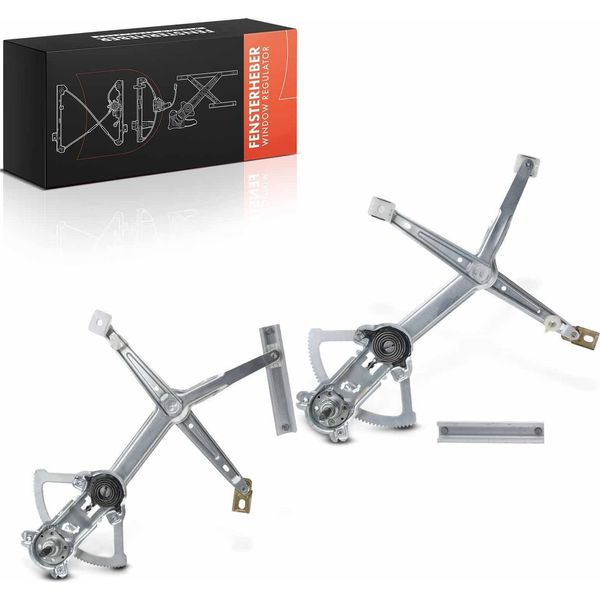 Frankberg 2X Regolatore Finestrino Anteriore Sinistro Destro Per Mercedes-Benz T-Model W124 S124-image