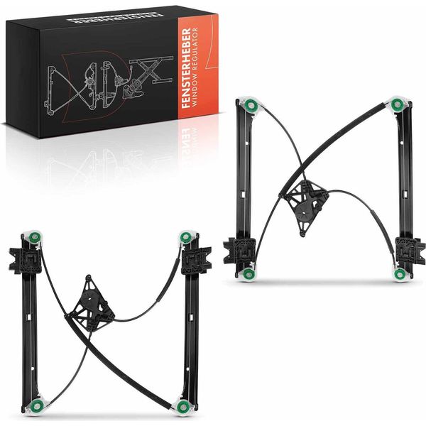 Frankberg 2X Regolatore Finestra Posteriore Sinistra Destra Per Audi Q7 Van 4MB 4MG-image