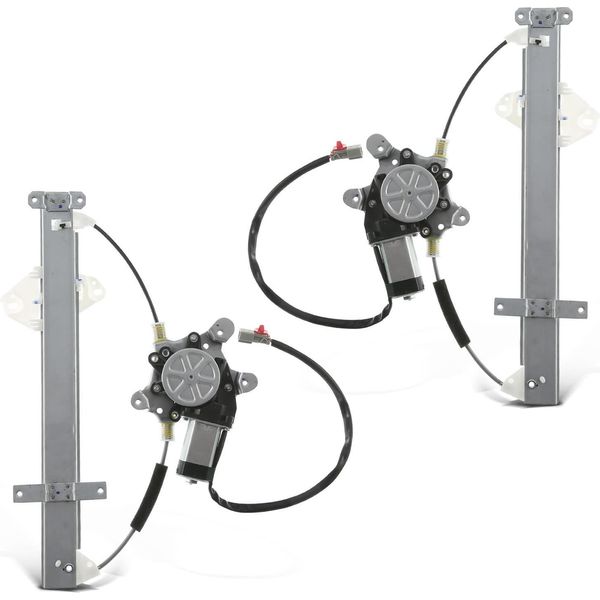 Frankberg 2X Regolatore Di Finestra Posteriore Sinistra Destra Per Honda Jazz Ii Gd Ge Hatchback-image