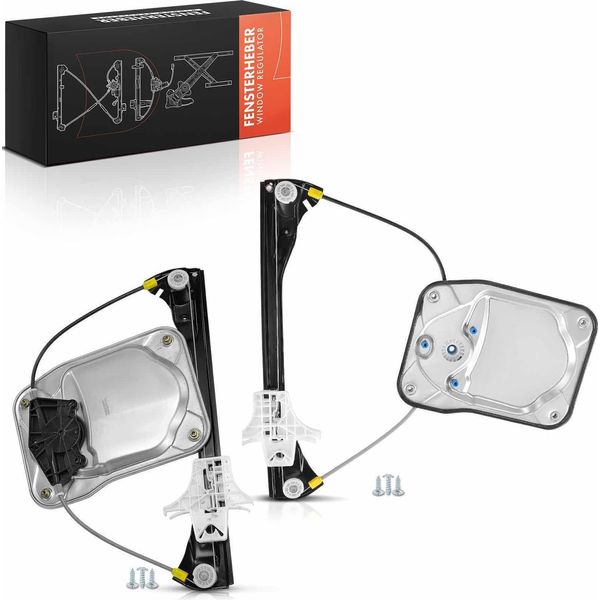 Frankberg 2X Regolatore Finestrino Posteriore Sinistro Destro Per Skoda Roomster 5J7 Panel Van-image