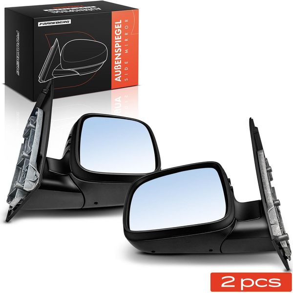 Frankberg 2X Specchio Esterno Sinistro Destro Per Vw Caddy 3 4 Caddy Alltrack-image