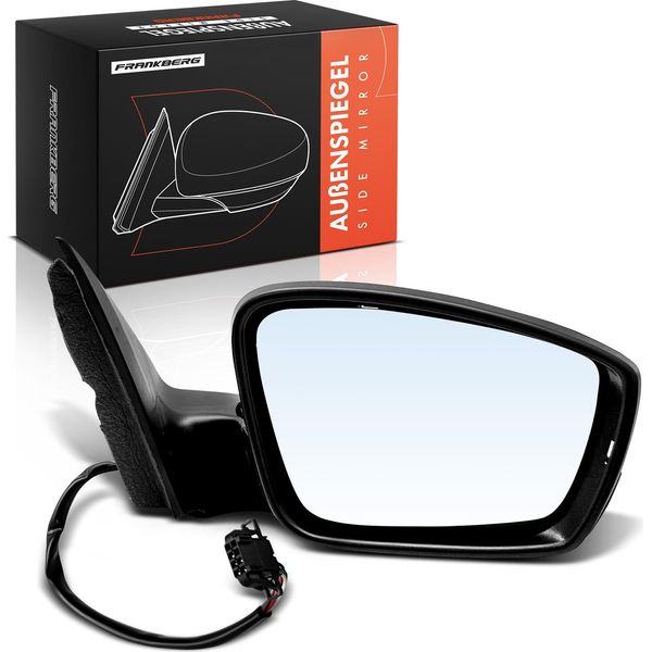 Frankberg 1X Specchio Esterno Destro Per Seat Toledo Iv Skoda Rapid Spaceback KG3 NH3 NK3 NK6 NH1-image