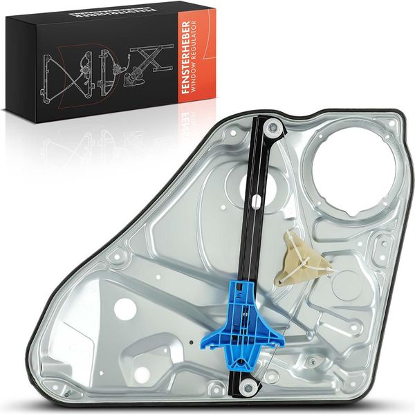 Frankberg 1X Regolatore Finestrino Posteriore Sinistro Per Skoda Superb I Vw Passat Variant 1995-2008-image