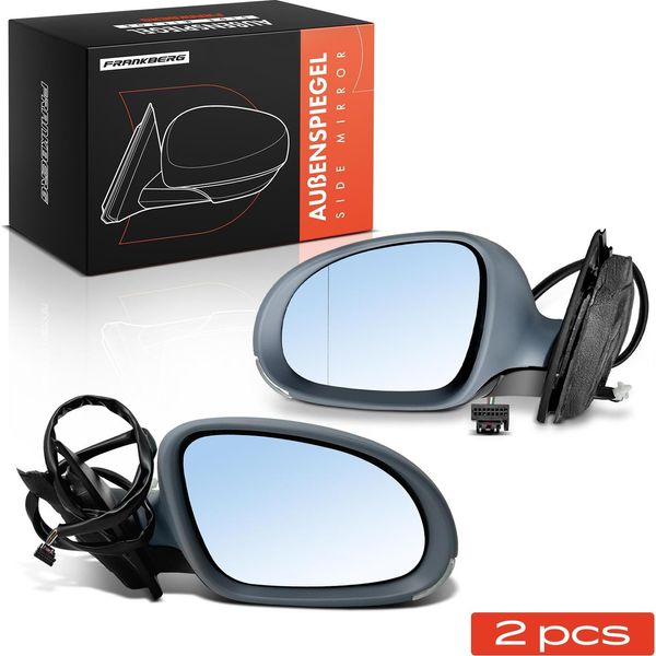 Frankberg 2X Specchio Esterno Sinistro Destro Per Vw Passat Variant 3C5 3C2-image