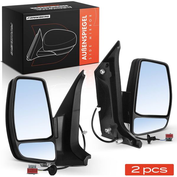 Frankberg 2X Specchio Esterno Sinistro Destro Per Autobus Ford Tourneo Custom V362-image