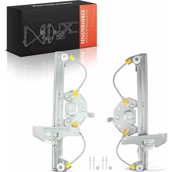 Frankberg 2X Regolatore Del Finestrino Posteriore Sinistro Destro Per CitroëN C4 I Lc Hatchback-image