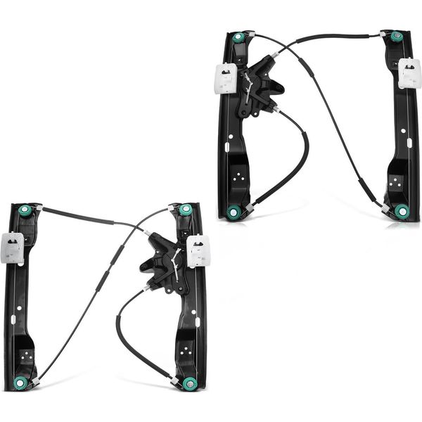 Frankberg 2X Regolatore Del Finestrino Anteriore Sinistro Destro Per Ford Focus Iii BM51A23200-image