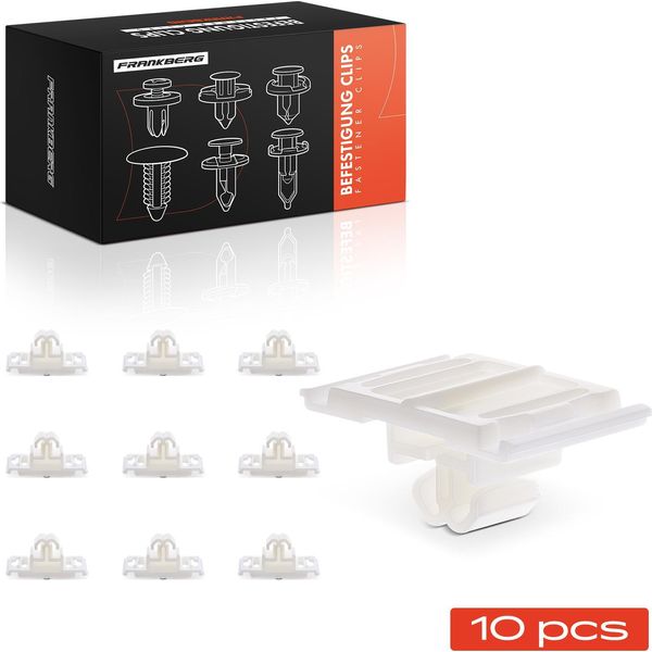 Frankberg 10X Clip Di Fissaggio Per Audi 100 4A2 A3 8L1 A4 8D2 A6 A8 4D2 4D8-image