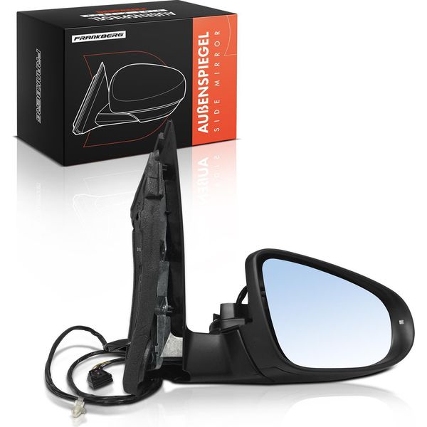Frankberg 1X Specchio Esterno Destro Per Vw Touran 1T1 1T2 1T3 1.4L 1.6L 1.9L 2.0L 1.2L 2009-2015-image