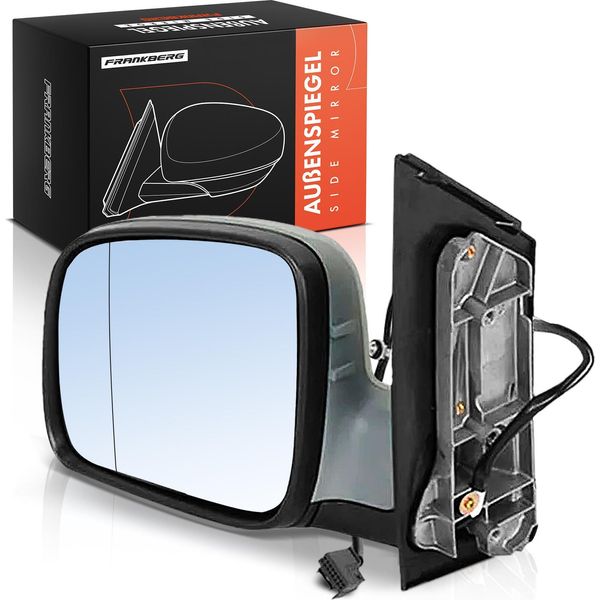 Frankberg 1X Specchio Esterno Sinistro Per Vw Caddy Iii 2C 2K 2KB 2KJ 2CB 2CJ 2CA 2CH 2KA 2KH 2004-2015-image