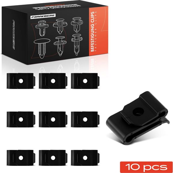 Frankberg 10X Clip Di Fissaggio Rivestimento Passaruota Per Toyota Aygo Rav 4 Iv Yaris Lexus Ct-image
