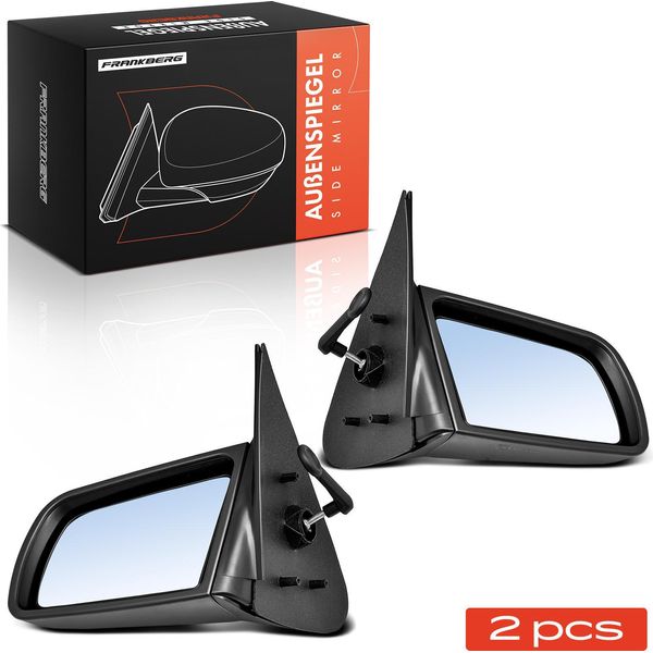 Frankberg 2X Specchietto Retrovisore Sinistro Destro Per Opel Vectra A Cc J89 1988-1995-image
