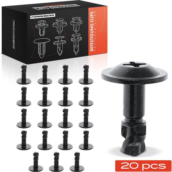 Frankberg 20X Clip Di Fissaggio Protezione Antincastro Per Bmw E39 520-540 M5 E38 725-750 L7-image