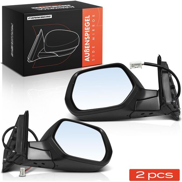 Frankberg 2X Specchio Esterno Sinistro Destro Per Honda CR-V 3 Re 2006-2012-image
