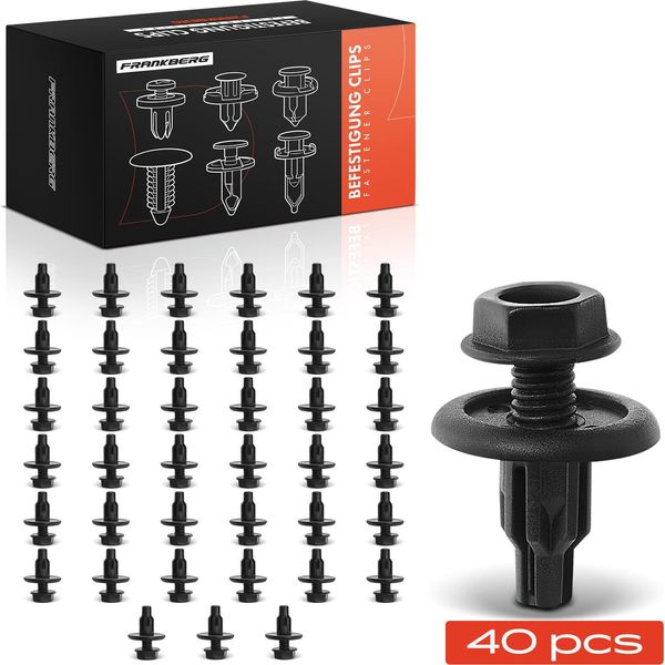 Frankberg 40X Clip Di Fissaggio Rivestimenti Passaruota Per Honda Accord V CR-V Civic Iv-image