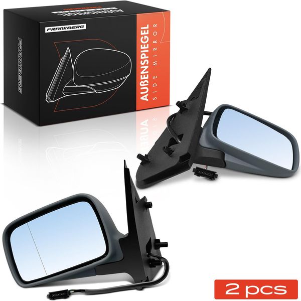 Frankberg 2X Specchietto Retrovisore Sinistro Destro Per Vw Polo Classic 6V2 6V5-image
