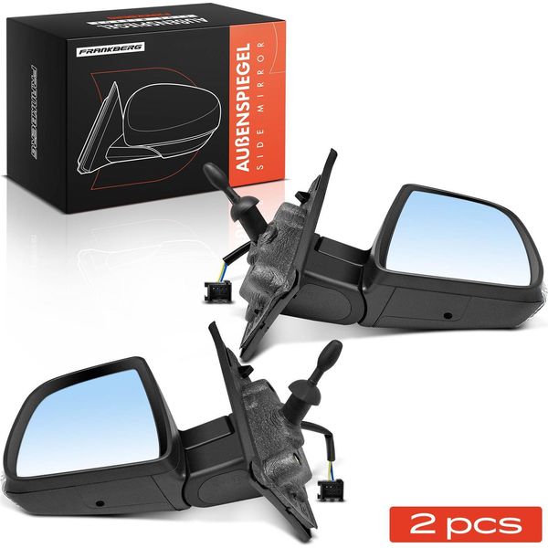 Frankberg 2X Specchio Esterno Sinistro Destro Per Fiat Doblo Cargo Mpv-image