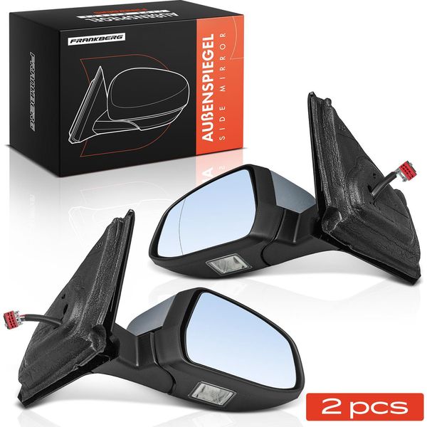Frankberg 2X Specchietto Retrovisore Sinistro Destro Per Ford Mondeo Iv Notchback BA7-image