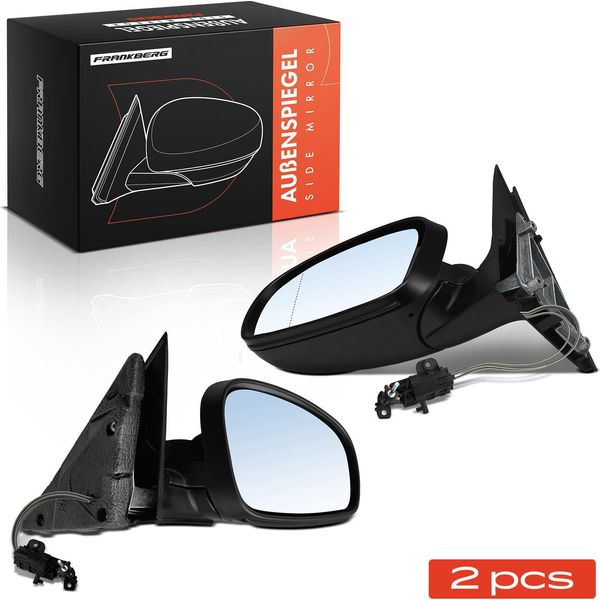 Frankberg 2X Specchietto Retrovisore Sinistro Destro Per Skoda Fabia Ii 542 545-image