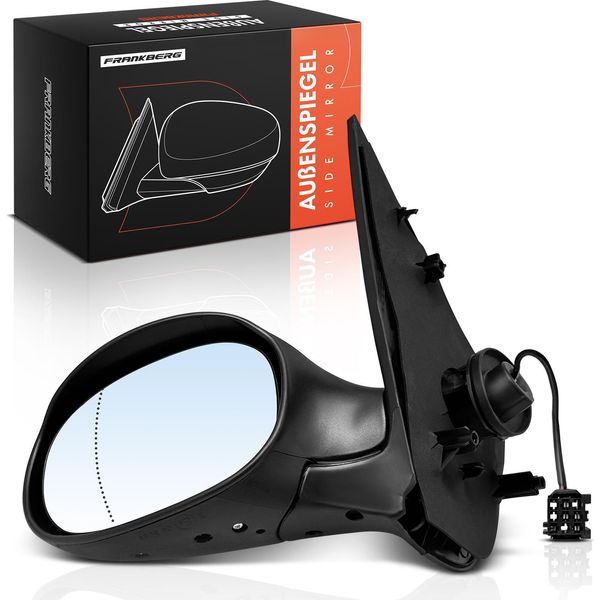 Frankberg 1X Specchio Esterno Sinistro Per Peugeot 206 Hatchback 2A/C Sw 2E/K 1998-2003-image