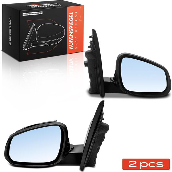 Frankberg 2X Specchietto Retrovisore Sinistro Destro Per Opel Karl Chevrolet Spark M400-image