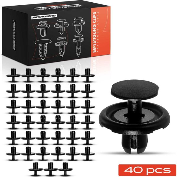 Frankberg 40X Clip Di Fissaggio Rivestimento Passaruota Per Toyota Auris Aygo Yaris CitroëN C1 Ii-image