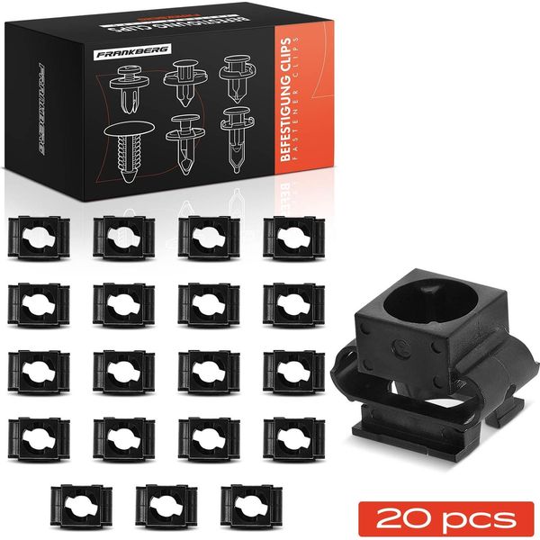 Frankberg 20X Clip Di Fissaggio Paramotore Per Vw Passat Audi A3 A4 A6 Seat Skoda-image
