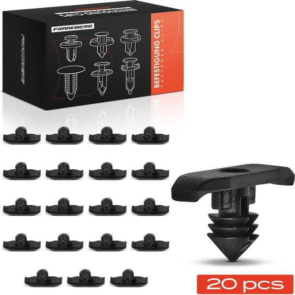 Frankberg 20X Clip Di Fissaggio Guarnizione Cofano Per Vw Golf Iii Audi A4 Q5 Seat Skoda-image