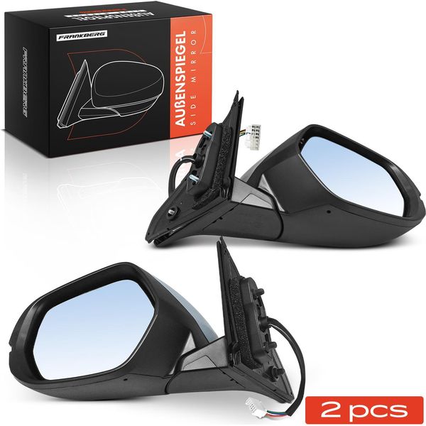 Frankberg 2X Specchio Esterno Sinistro Destro Per Honda HR-V Ru 1.5L 1.8L-image