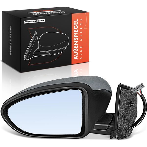 Frankberg 1X Specchio Esterno Sinistro Per Nissan Qashqai +2 I J10 JJ10E NJ10 1.5L 1.6L 2.0L 2007-2014-image