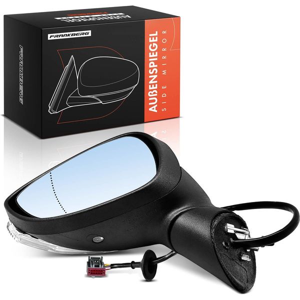 Frankberg 1X Specchio Esterno Sinistro Per Ford Fiesta Vi CB1 Ccn Van 2008-2017-image