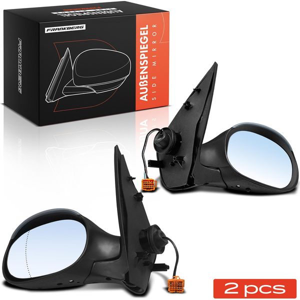 Frankberg 2X Specchietto Retrovisore Sinistro Destro Per Peugeot 206 Sw 2E/K 2A/C-image