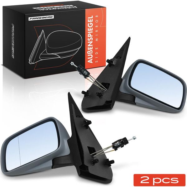 Frankberg 2X Specchietto Retrovisore Sinistro Destro Per Vw Polo Classic 6V-image
