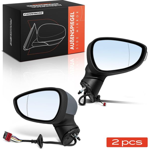 Frankberg 2X Specchio Esterno Sinistro Destro Per Ford Fiesta Vi CB1 Ccn-image