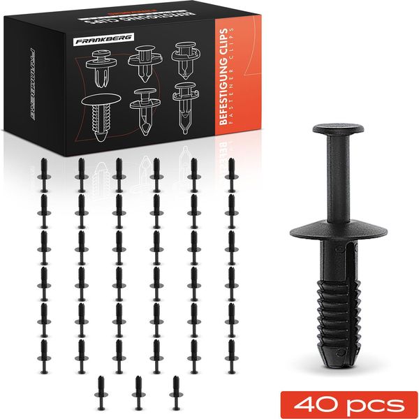 Frankberg 40X Clip Di Montaggio Per Paraurti Per Bmw E30 E34 E36 E38 E39 E46 E60 E53-image