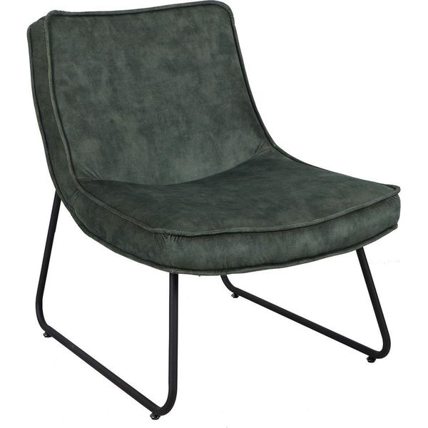 Poltrona Reclinabile Bolt Edge - Velluto - Verde - Con Braccioli - Soggiorno-image