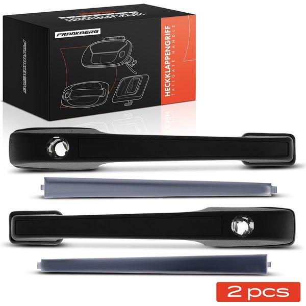 Frankberg 2X Maniglia Porta Anteriore Destra Sinistra Per Vw Golf Ii Passat Polo Jetta Ii-image